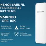 Point-to-Point Outdoor Commando AIR-CPE 10K – installation