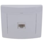 Boîtier RJ45 encastrable pour installation murale