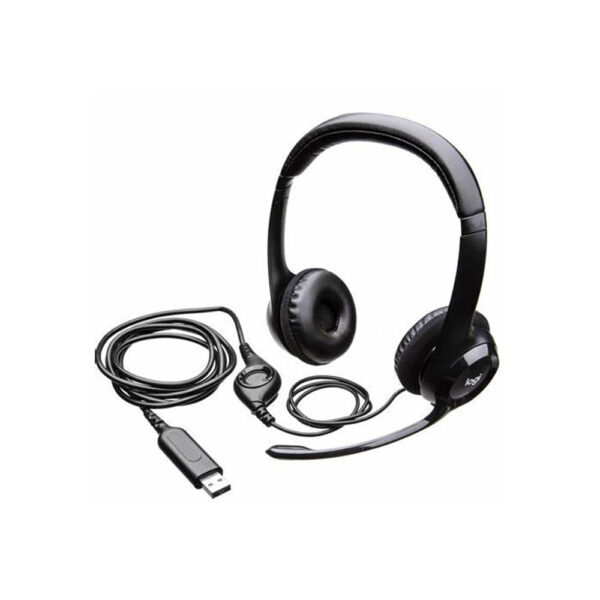 Logitech H390 – Casque USB professionnel filaire