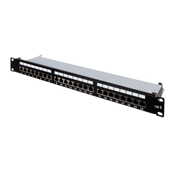 PACH PANEL CAT6 24 PORTS FTP