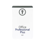 Licence Office Professional 2021 – clé (Carte physique)