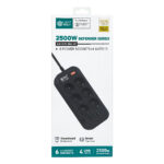 Light Wave LW EXT-64U-2P – Multiprise | 6 prises | Câble 3 m