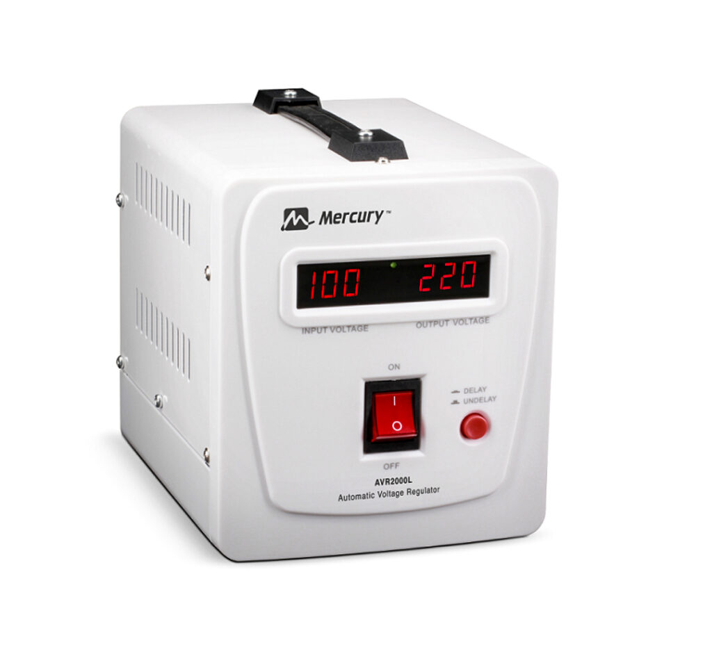Mercury 2000VA Digital – Régulateur automatique de tension avec affichage numérique