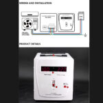 Mercury 2000VA Digital régulateur automatique de tension