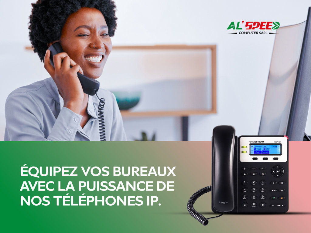 "Connectez-vous au futur avec notre réseau et Communiquez sans limites avec notre téléphonie !"