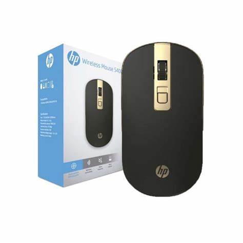 Souris HP S4000 sans fil 2,4 GHz, capteur optique 1600 DPI ajustable