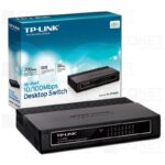TP‑LINK TL‑SF1016D – Switch 16×10/100 Mb/s fanless, plug‑&‑play, consommation réduite