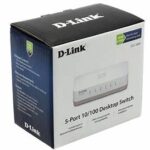 D‑Link DES‑1005A – Switch 5×10/100 Mb/s