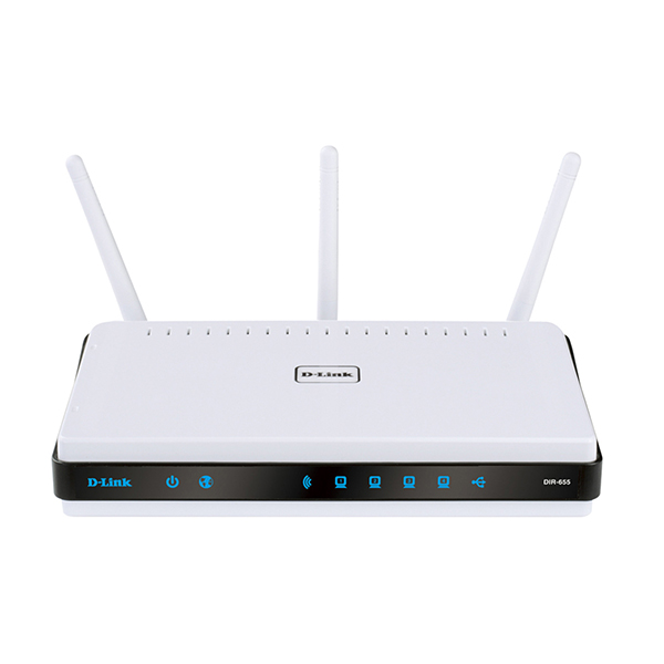 D‑Link DIR‑655 – Routeur Wireless N Gigabit (3 antennes externes)