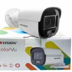 Hikvision DS‑2CE10DF0T‑PF – Caméra Bullet ColorVu 2 MP Full HD