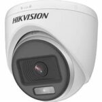 Hikvision DS‑2CE70DF0T‑PF – Caméra Turret ColorVu 2 MP Full HD (vision couleur 24/7)