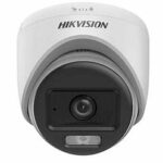 Hikvision DS‑2CE70KF0T‑LPFS – Caméra dôme ColorVu 3K (~5 MP) Full HD avec micro intégré