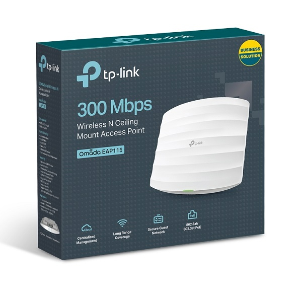 TP-Link EAP115 – Point d’accès Wi‑Fi N300 pour plafond ou mur