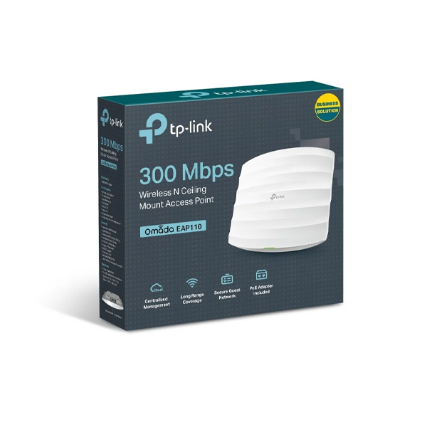 TP‑Link EAP110 Outdoor – Point d’accès 4G Wi‑Fi 300 Mbps, montage extérieur IP65