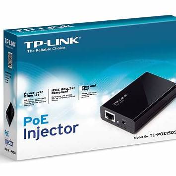 TP‑Link TL‑POE150S – Injecteur PoE Gigabit IEEE 802.3af (15,4 W)