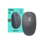 Souris sans fil Logitech M196 avec connexion Bluetooth, vue du dessus