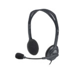 Logitech H111 – Casque stéréo filaire jack 3,5 mm avec micro rotatif | Accessoire audio au Cameroun
