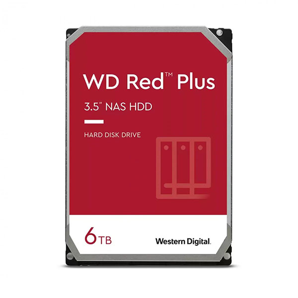 WD Red Plus 6 TB – Disque Dur NAS SATA 3,5″ (WD60EFPX)