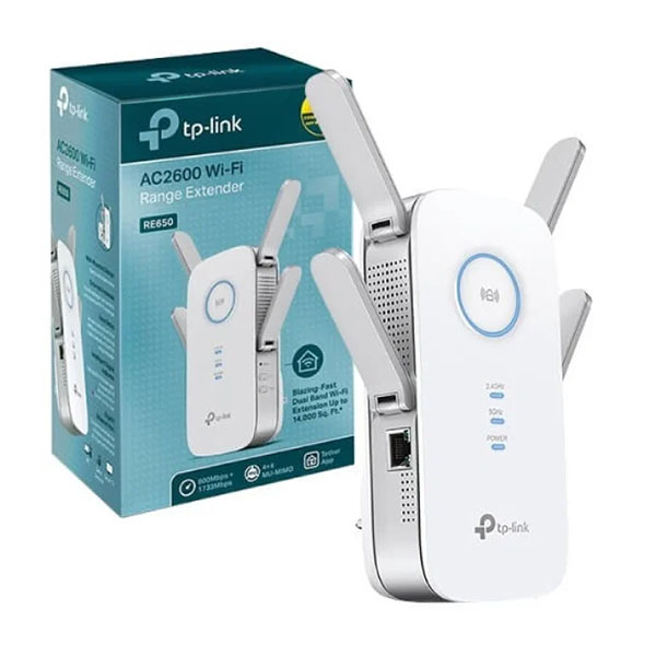 TP-Link RE650 AC2600 – Répéteur Wi-Fi Double Bande