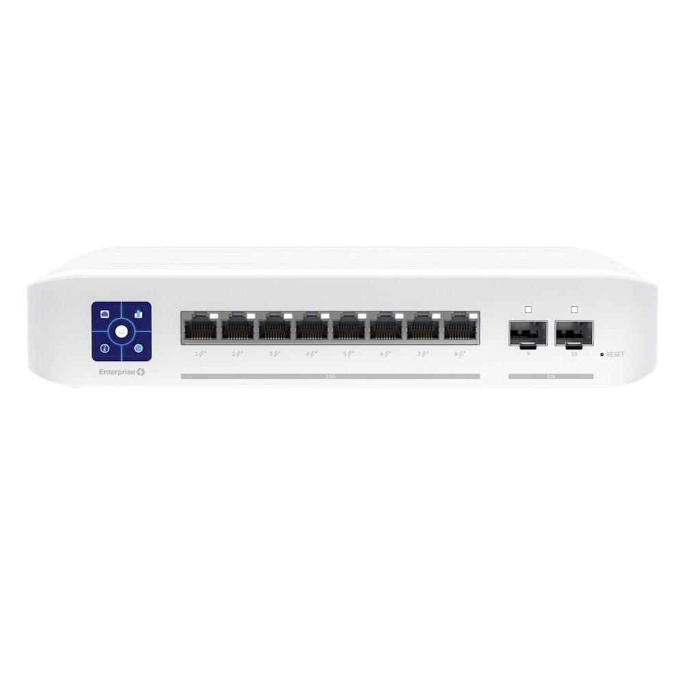 Ubiquiti UniFi Switch Enterprise 8 PoE (USW-ENTERPRISE-8-POE) – Switch manageable PoE professionnel 8 ports