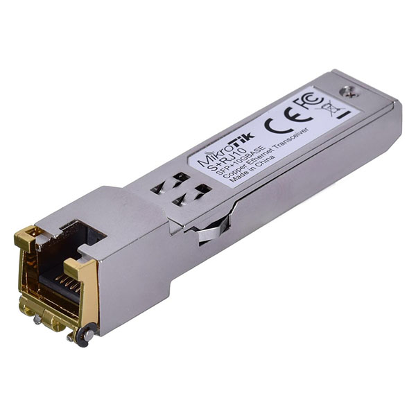 MikroTik S+RJ10 – Module SFP+ 10GbE RJ45