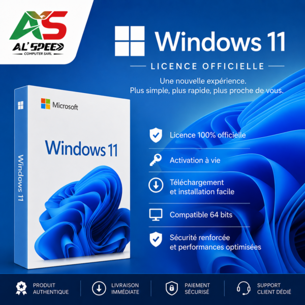 Windows 11 Pro - Licence Digitale Authentique