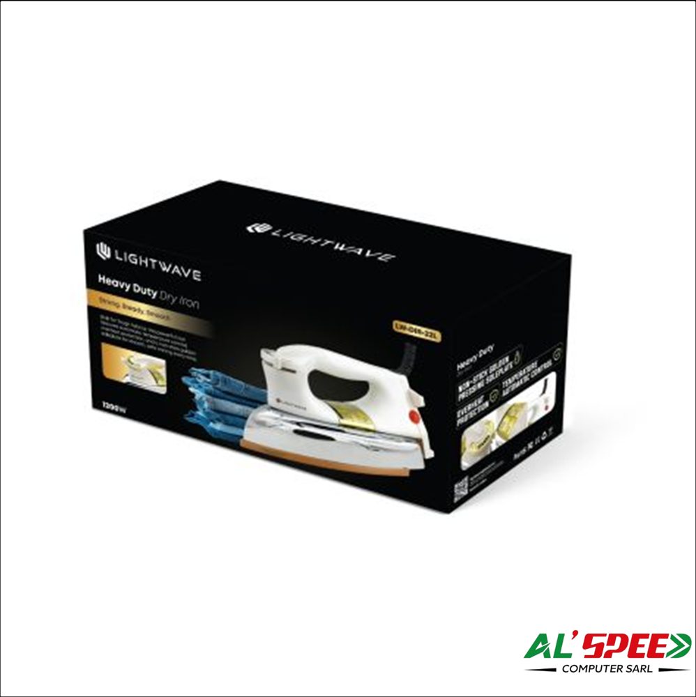 Lightwave Heavy Duty Dry Iron