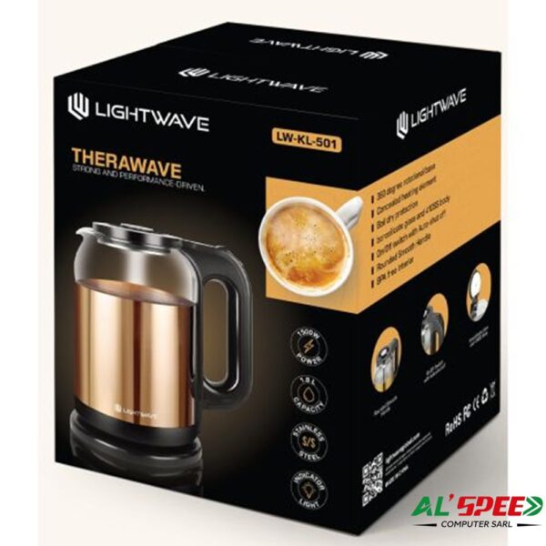Lightwave Glass Kettle 2L