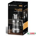 Bouilloire en verre LightWave LW-KL-601 2 L avec théière 0,8 L