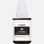 Bouteille d'encre originale Canon GI-490 noire 135 ml pour imprimante PIXMA G
