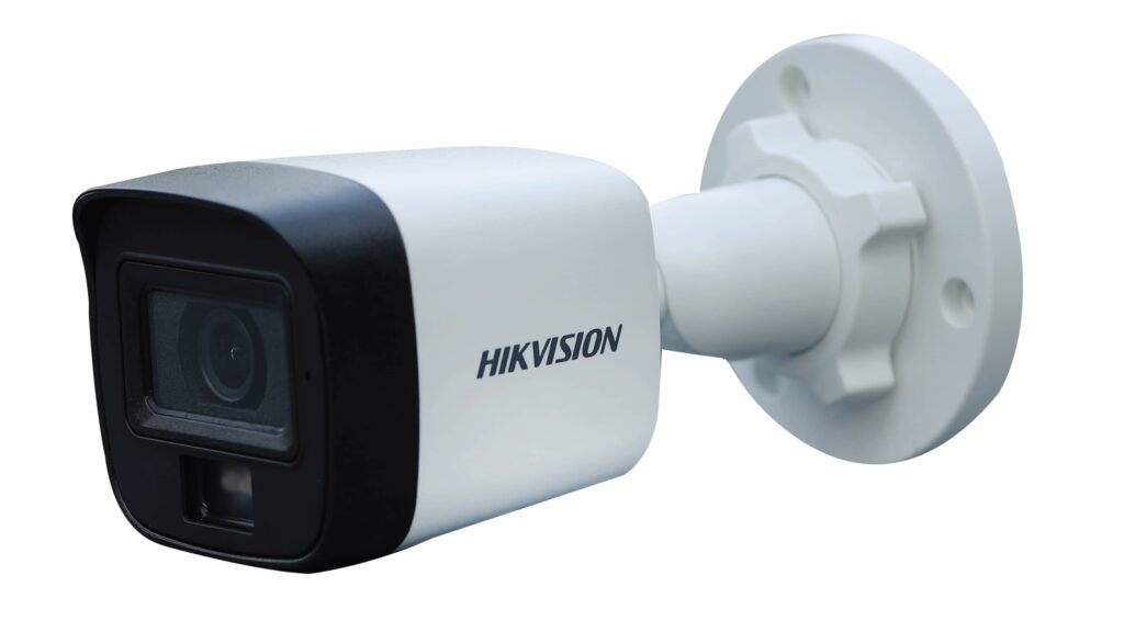 Caméra bullet analogique Hikvision DS-2CE16K0T-LPFS 3K avec microphone