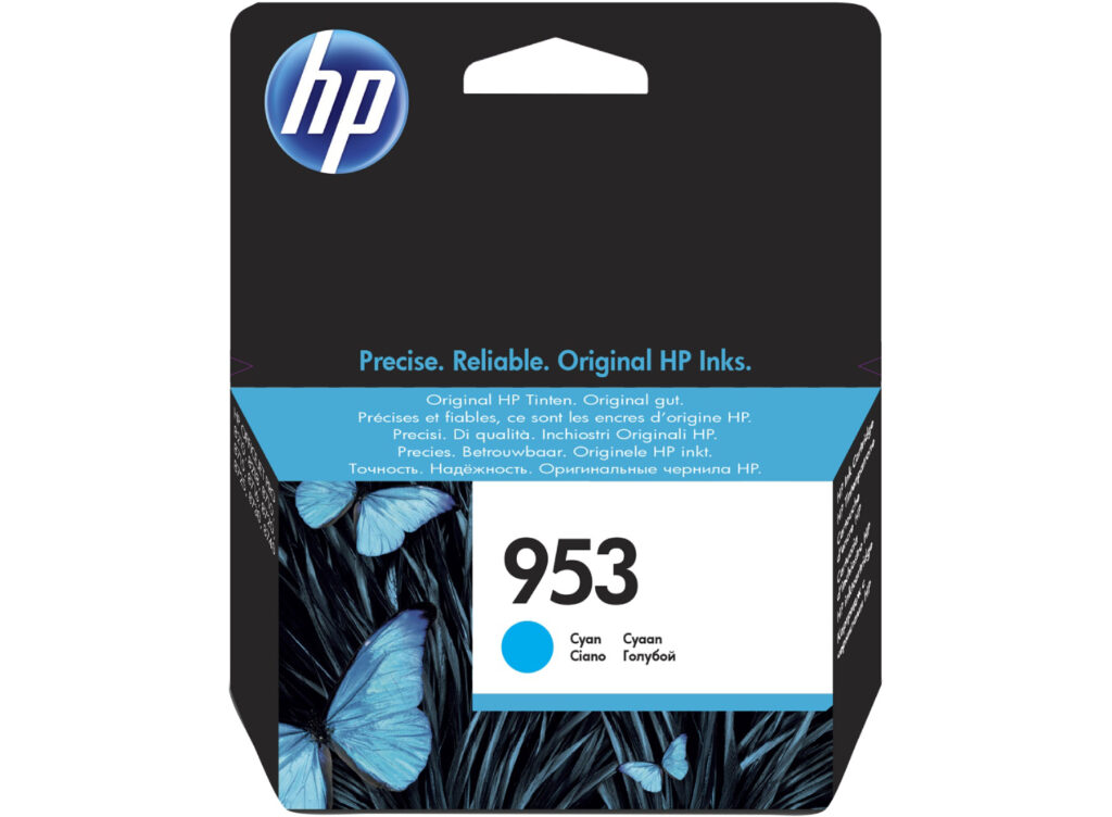 Cartouche d’encre originale HP 953 cyan pour OfficeJet Pro