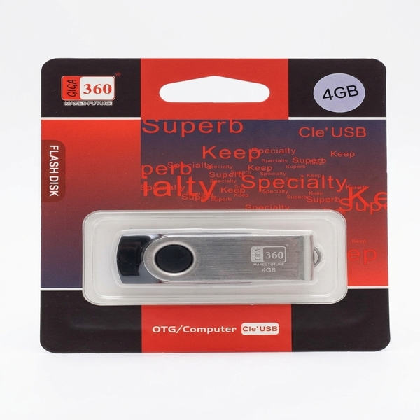 Clé USB GIGA360 Flash Drive 4 Go
