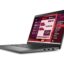 Ordinateur portable Dell Latitude 3450 de 14 pouces ouvert, coloris gris, vue de trois quarts