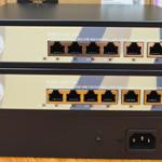 Switch PoE COMMANDO Scout E300 à 4 ports PoE+ et 2 uplinks Gigabit