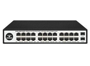 Switch PoE COMMANDO E200 à 24 ports PoE+ 300 W