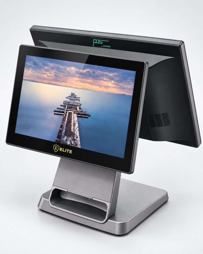 Terminal point de vente Elite POS X900 – Core i5 5e génération, 8 Go, SSD 512 Go, double écran