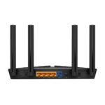Routeur TP-Link Archer AX23 vue arrière, quatre ports LAN Gigabit et port WAN Gigabit
