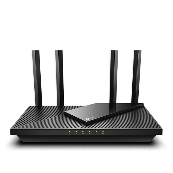 Routeur Wi-Fi TP-Link Archer AX55 vue 1 sur fond blanc