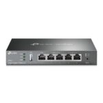 Routeur VPN TP-Link Omada ER605 V2 vue de face sur fond blanc